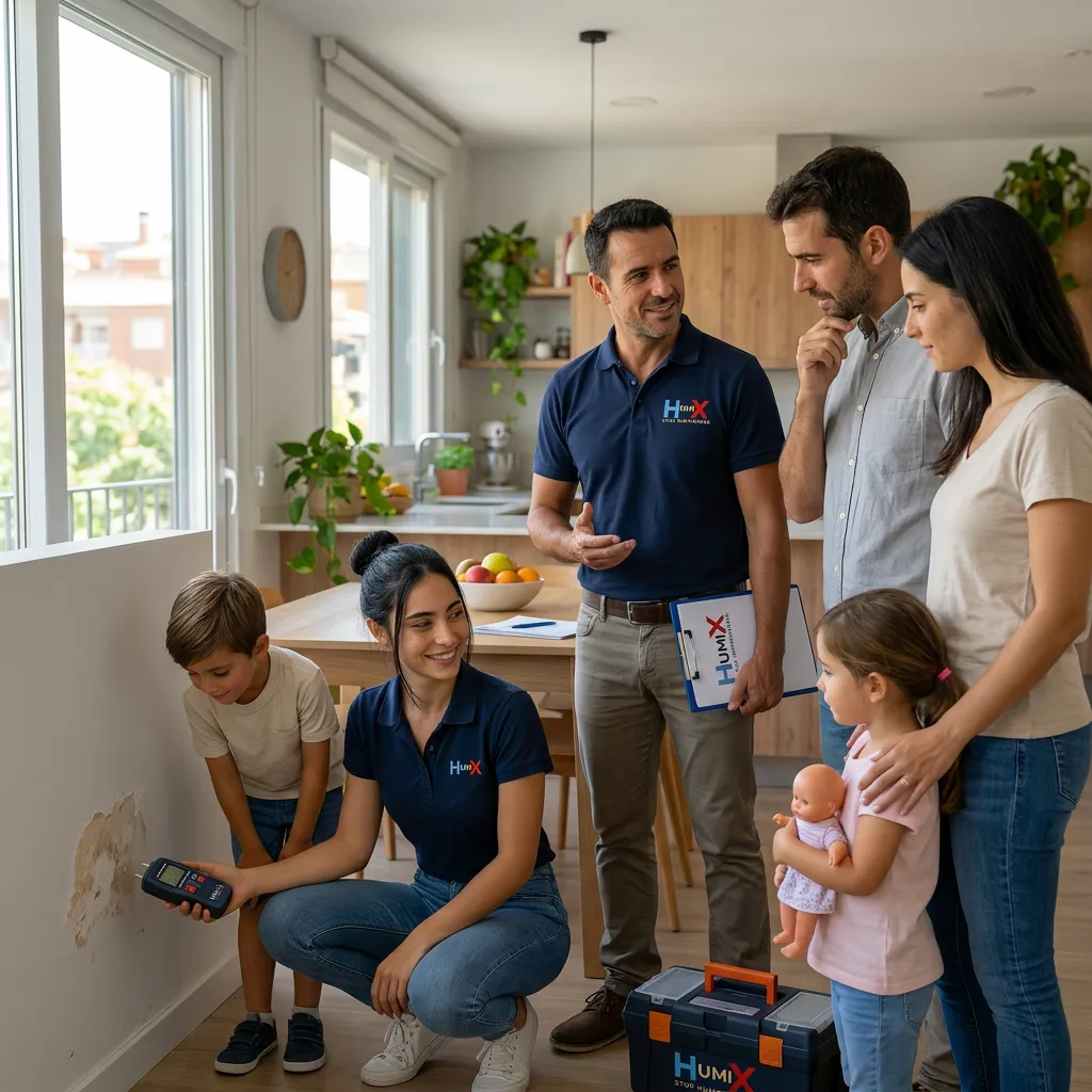 Vivienda en Benalmádena con necesidad de diagnóstico de humedades